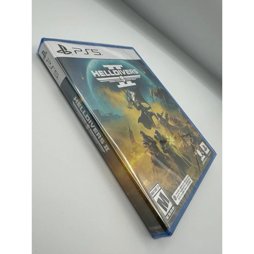 Sony Helldivers 2 PS5 Video Game NIB Blue New Third-Person Shooter